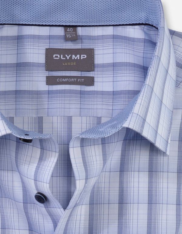 Рубашка мужская OLYMP Luxor, прямой крой, на высокий рост | купить в интернет-магазине Olymp-Men