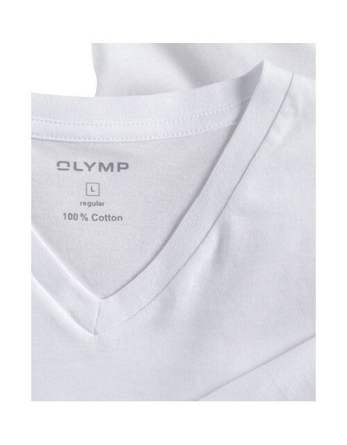 Бельевые футболки белые полуприталенные, 2 шт. | купить в интернет-магазине Olymp-Men