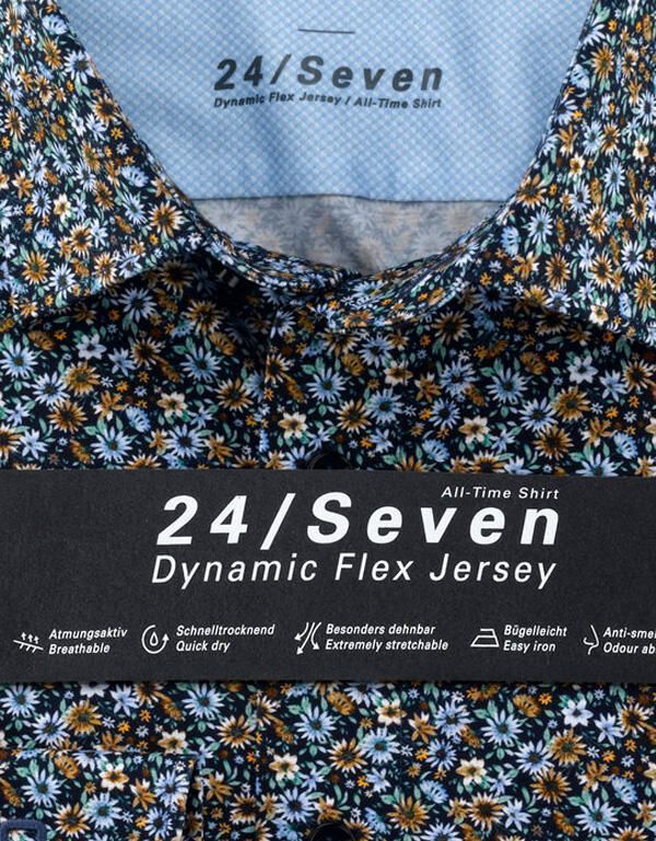 Трикотажная цветная рубашка Olymp 24/7, modern fit | купить в интернет-магазине Olymp-Men