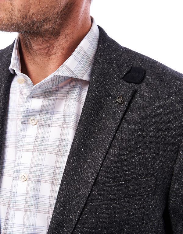 Пиджак мужской шерстяной Roy Robson с локтями из замши, modern fit | купить в интернет-магазине Olymp-Men