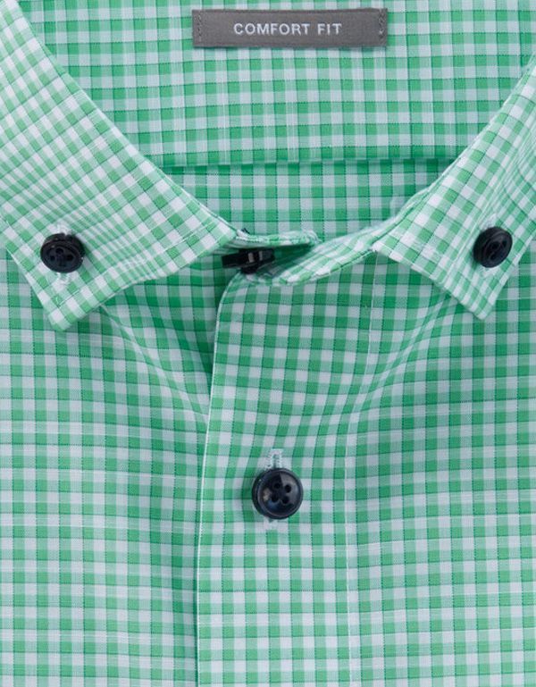 Рубашка мужская в клетку OLYMP Luxor, прямой крой | купить в интернет-магазине Olymp-Men