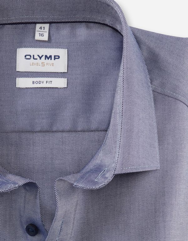 Рубашка классическая мужская из твила OLYMP Level Five, body fit | купить в интернет-магазине Olymp-Men