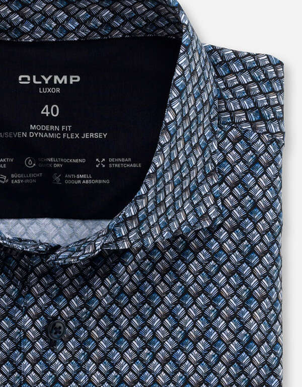 Рубашка трикотажная OLYMP, modern fit высокий рост | купить в интернет-магазине Olymp-Men