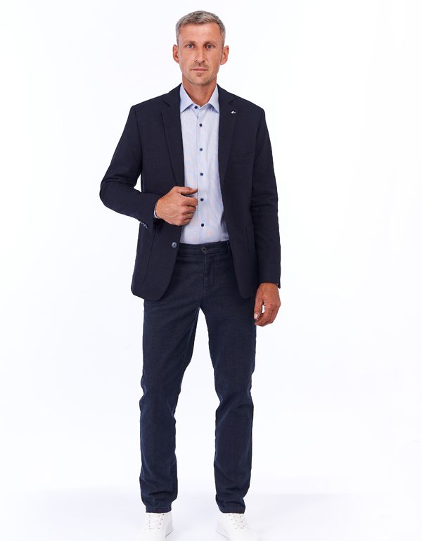 Пиджак мужской классический w.Wegener с накладными карманами | купить в интернет-магазине Olymp-Men