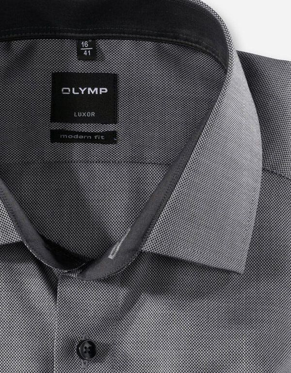 Деловая рубашка OLYMP Modern fit, фактурная ткань | купить в интернет-магазине Olymp-Men
