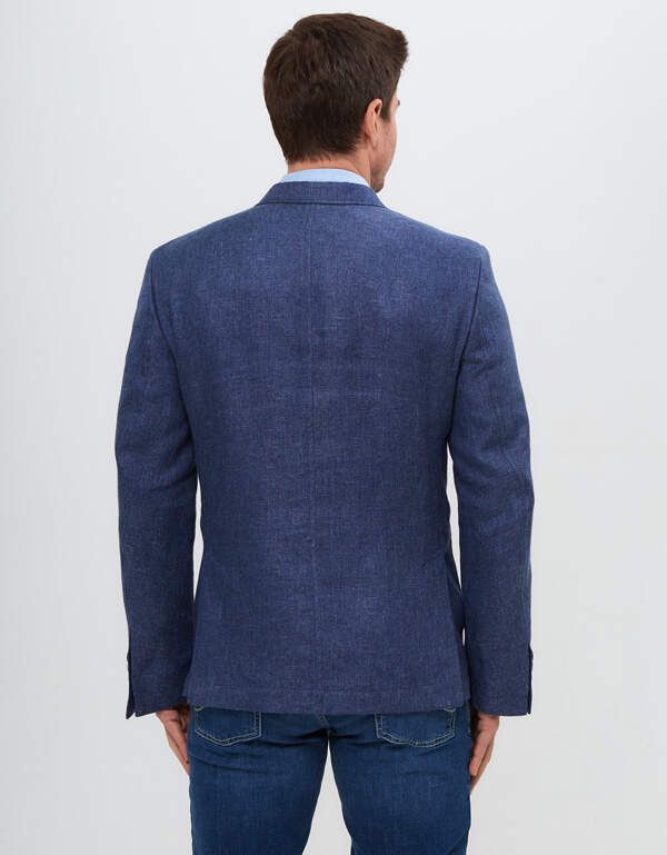 Пиджак льняной мужской  w.Wegener, 2 шлицы | купить в интернет-магазине Olymp-Men