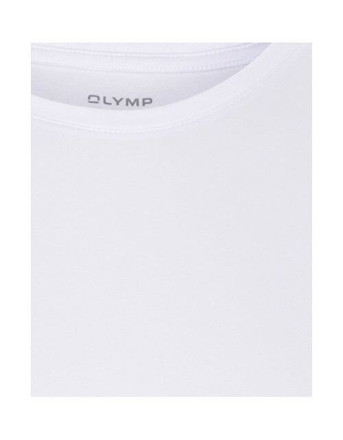 Футболка мужская бельевая белая с круглым вырезом | купить в интернет-магазине Olymp-Men