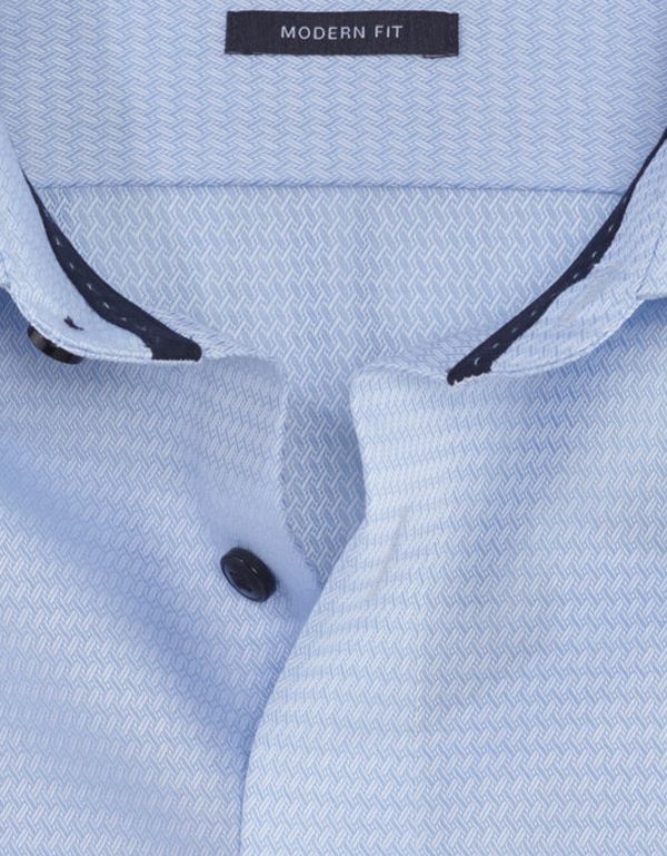 Рубашка мужская OLYMP Luxor, modern fit, фактурная ткань