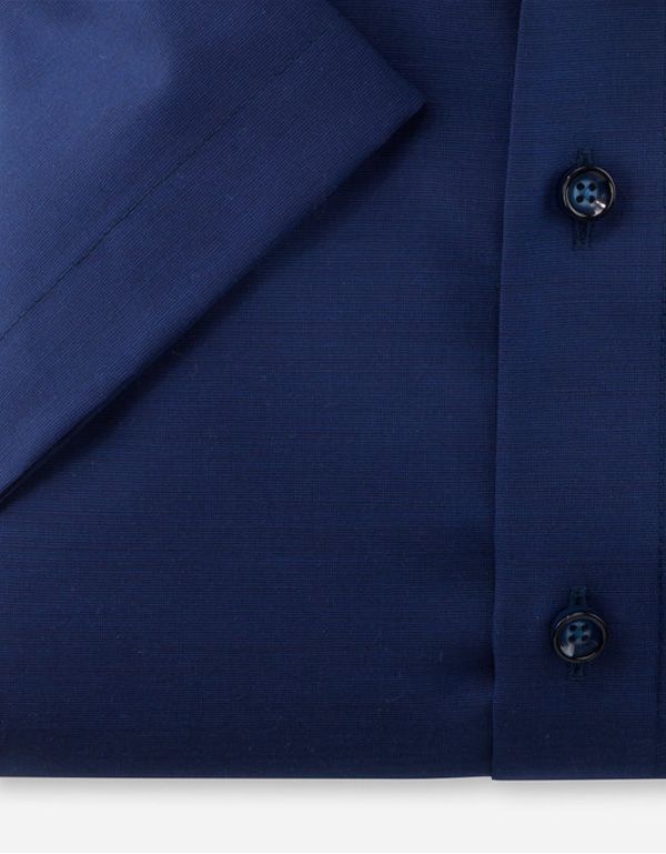 Рубашка мужская классическая OLYMP Luxor, фактурная ткань, прямой крой | купить в интернет-магазине Olymp-Men