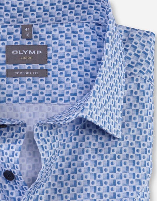 Рубашка мужская OLYMP Luxor, прямой крой | купить в интернет-магазине Olymp-Men